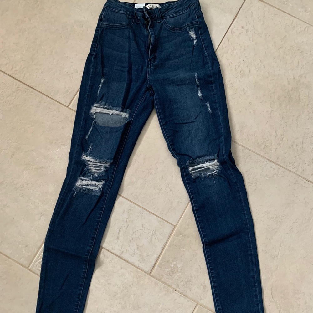 Fashion Nova Super High Rise Jeggings.